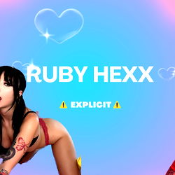 Ruby Hexx, Small Brunette tattooed girl🖤 photo