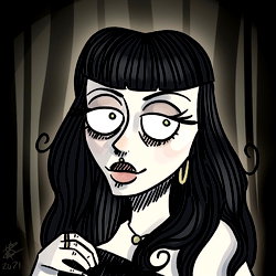 ✧ goth bimbo ✧ top 2.2% photo