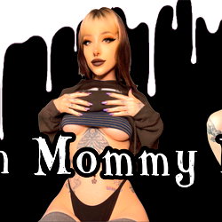 Goth M0mmy Lilli | big tiddy goth m¡lf photo