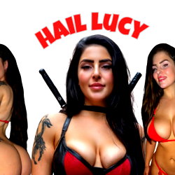 HAIL LUCY🖤🤘🏼 photo