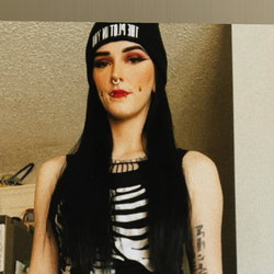 Gothic goddess photo