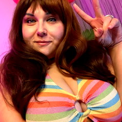Katie Blush Enby BBW ♡ FREE 💦 VID photo