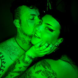 Emerald + Odin photo