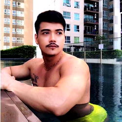 Waruj Thai model photo