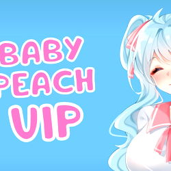 Baby Peach 🐰💦 photo